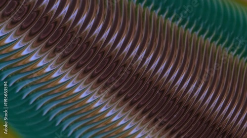 Wallpaper Mural Exquisite abstract design in the style of fluid art, bright colors, marble video in gray, green, yellow tones. A unique abstract background with waves. Torontodigital.ca