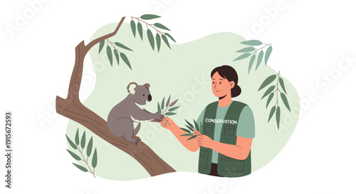 Caring For Koalas In Their Natural Habitat Supporting Wildlife Conservation Efforts