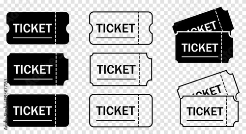 Ticket icons