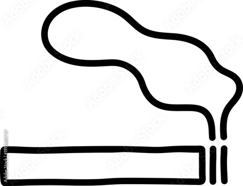 담배 흡연 선화