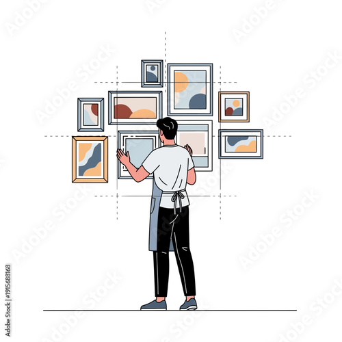 Curating A Thoughtful Art Display With Personal Touches