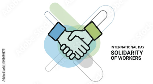 International Day Solidarity of Workers shaking hands International Day of Solidarity of Workers