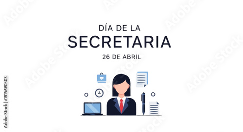 Secretary appreciation day april 26th woman business suit