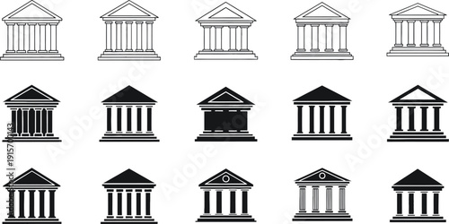 Architectural column styles and designs