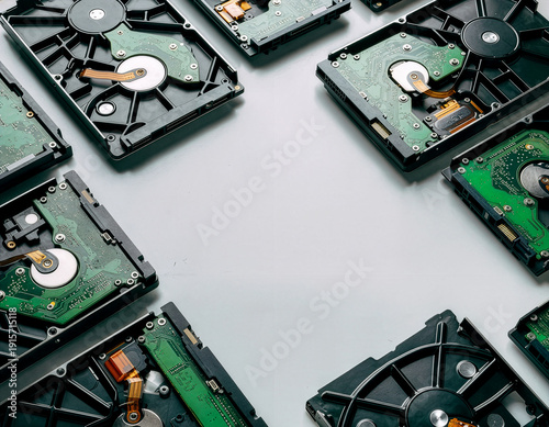 Electronic Circuit Boards Background