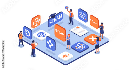 A modern illustration evokes collaboration and unity, perfect for business presentations or team-building content.