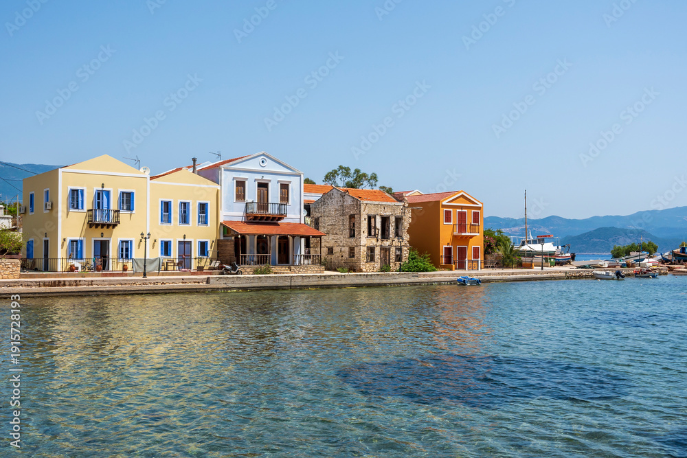 Obraz premium The Kastellorizo Island view in Greece