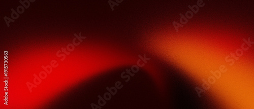 Quadro em tela Modern abstract red orange brassy brown gradient background with grainy texture