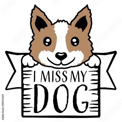 I Miss My Dog – for everyone who'd rather be home with their pup. Perfect gift for dog lovers, dog moms, dog dads, and grieving pet owners.
