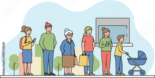 Modern Business Woman Professional Flat Character Design