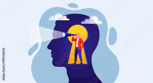 A person visualizing a runner through their mind's eye, showcasing mental imagery and athletic inspiration