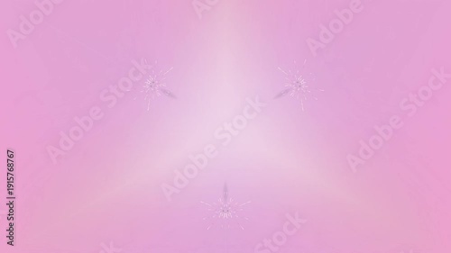 Minimal pink pastel gradient background with glowing circular highlights