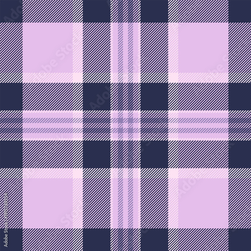 Isolation tartan textile fabric, rug background plaid texture. Dye vector seamless check pattern in light and blue colors.