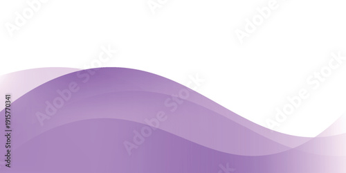 Purple wave modern background with white space for text and message. template design