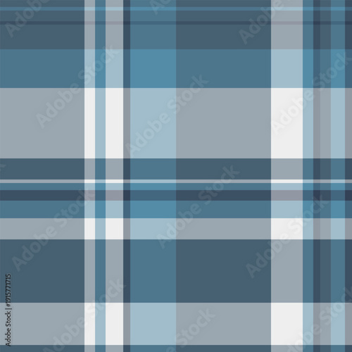 Living room textile fabric seamless, idyllic vector pattern texture. Girl check plaid background tartan in cyan and pastel colors.