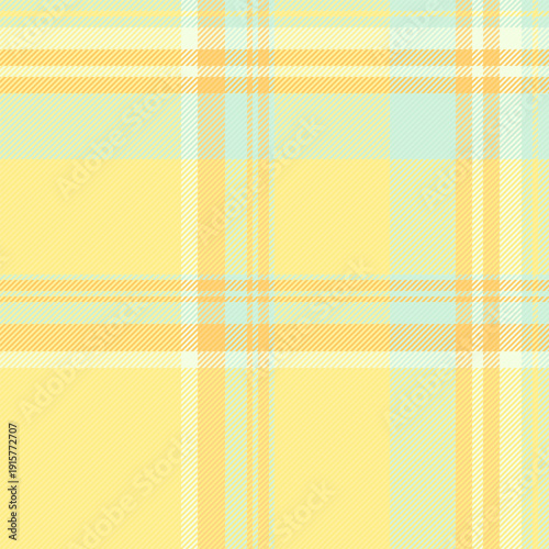 Chequered background textile vector, rustic check plaid pattern. Hispanic texture seamless tartan fabric in yellow and light colors.