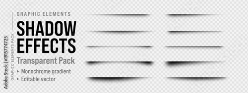 Paper drop shadow and box floor line with png vector effect. Object package realistic and oval graphic divider with circle web soft. Gray square white and bottom transparent corner with shape.