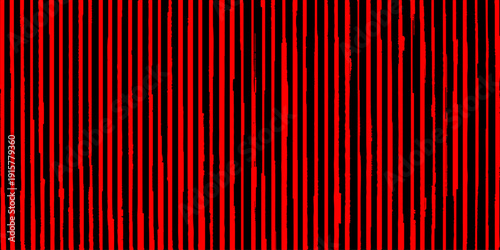Vertical red and white striped background pattern with light lines on a textured fabric wallpaper design for a theater stage curtain backdrop illustration