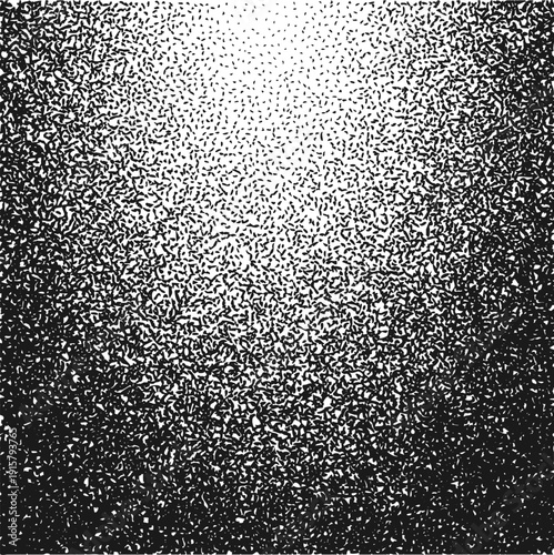 Noisy texture with light gradient. Abstract grain effect