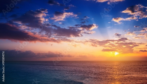Calm Sky At Sunset