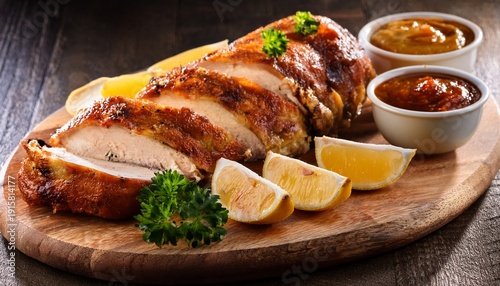 Chicken Ballotine Sliced