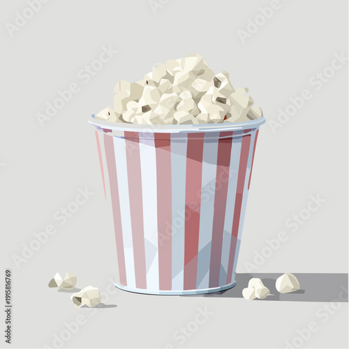 Classic Popcorn Bucket Filled with Delicious Popcorn.