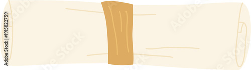 Scroll Rolled Parchment Cartoon