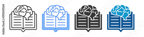 Creativity Icon Set Multiple Style Collection