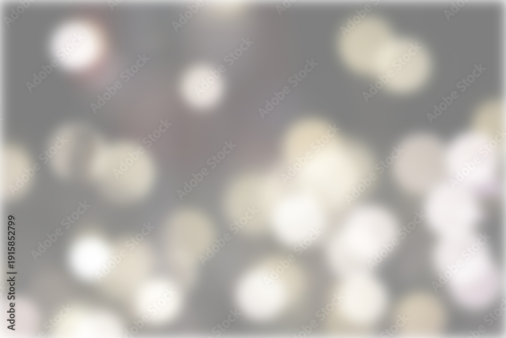 Obraz premium Una toma de cerca de una fondo abstracto de luces de navidad de diferentes colores en la oscuridad. Desenfoque bokeh