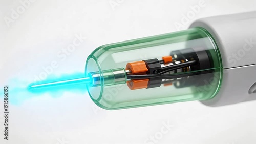 Wallpaper Mural Medical device with needle and internal components Torontodigital.ca