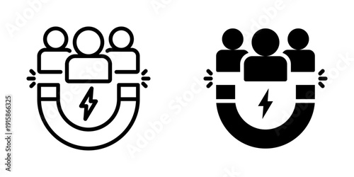 lead generation icon, element icon for content marketing, Design Branding, Print, and Digital Media