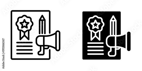 brand identity icon, element icon for content marketing, Design Branding, Print, and Digital Media
