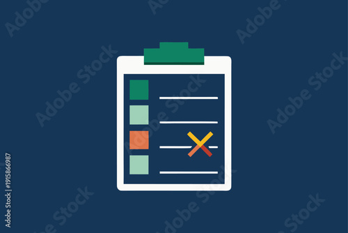 Vector Spreadsheet Template and Data Management Table Layout for Business