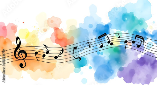 abstract, music, background, notes, melody, rhythm, sound, harmony, musical, art, design, graphic, creative, colorful, vibrant, waves, motion, dynamic, energy, tempo, beat, audio, song, tune, composit