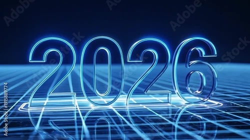 Rising Data Bars 2026. Grouth, future, strategy, planning