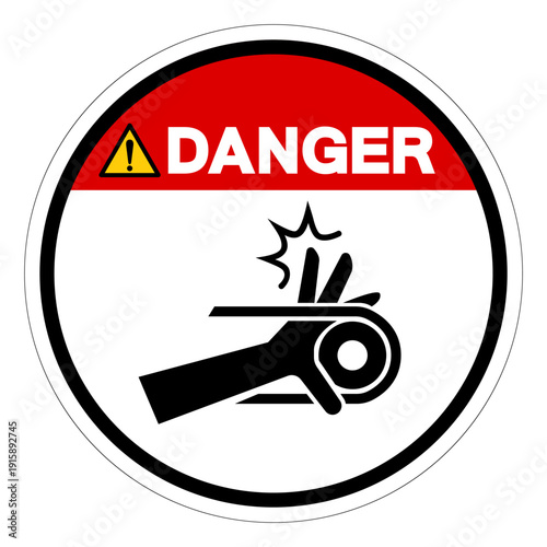 Danger Pich point Symbol Sign ,Vector Illustration, Isolate On White Background Label. EPS10