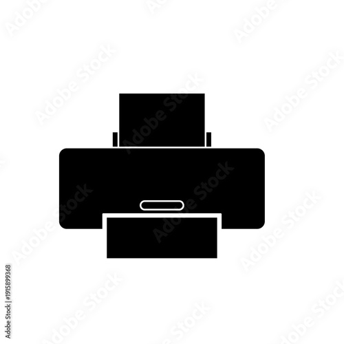 PRINTER ICON SYMBOLS FOR PRINTING IMAGES OR DOCUMENTS