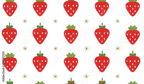 Minimal blueberry vector seamless pattern with blue fruit icons on white background for wallpaper textile and decorative design