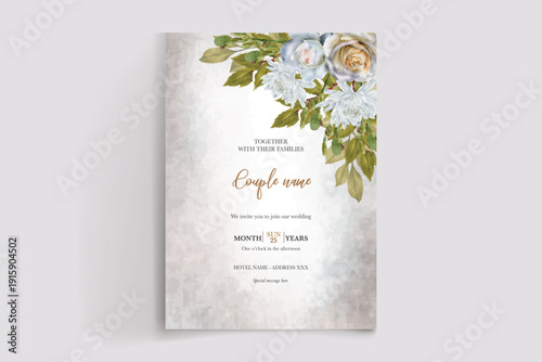 Save the date wedding invitation templates