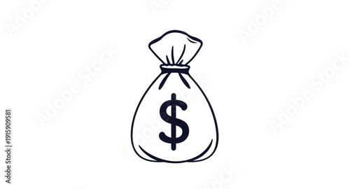 money, bag, dollar, cash, wealth, finance, savings, income, profit, banking, investment, capital, currency, payment, budget, fund, earnings, salary, business, commerce, trade, market, economy, icon, s