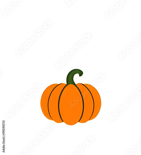 pumpkin, vegetable, gourd, squash, cartoon, illustration, icon, isolated, orange, autumn, harvest, halloween, spooky, cute, character, mascot, playful, smiling, food, farm, agriculture, seasonal, fest