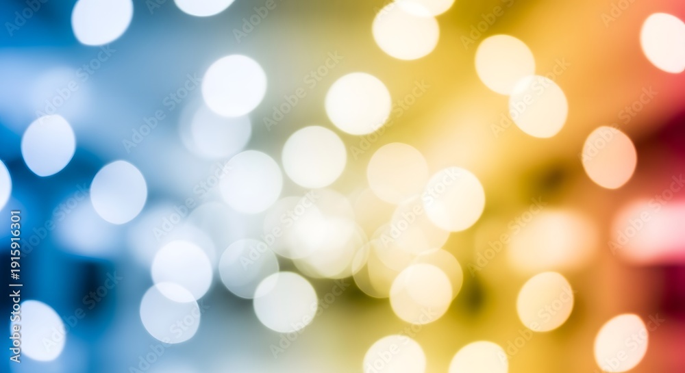 Obraz premium Abstract Bokeh Lights Colorful Background