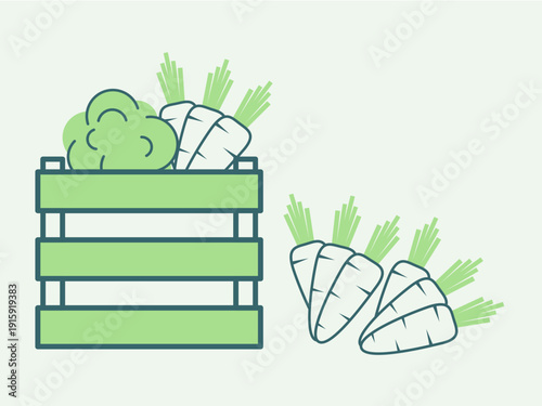 Harvest icon. Agriculture icon design. Simple filled and outline icon. Vector icon.