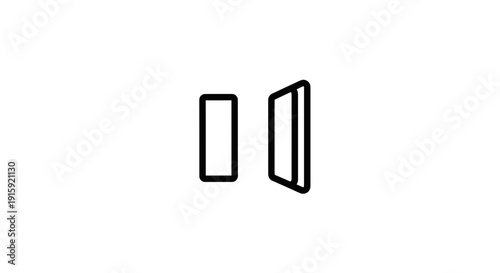 Muted Speaker Icon, Sound Off Symbol, Volume Control, Minimalist Audio Icon