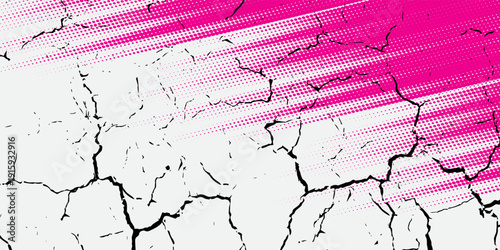 ping and white brush wrap car sticker pattern abstract banner sporty lines red and white color combination grunge brush pattern racing motorsport design.