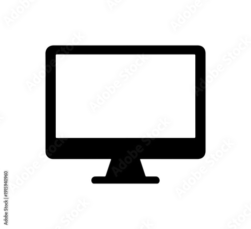 Computer monitor icon