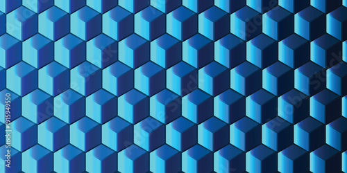 Stylish hexagonal seamless pattern background