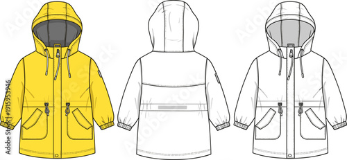 Fashion Flat Sketch Mega Bundle, Multi-Category Apparel Technical Vector Template Set