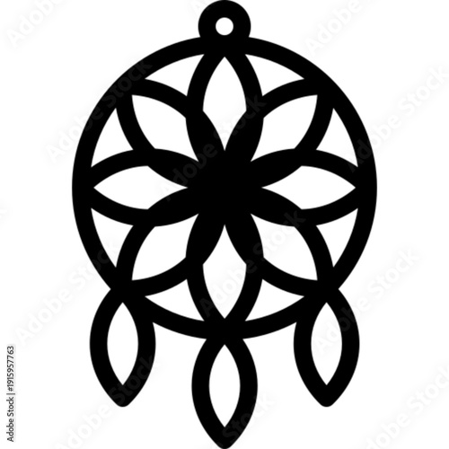 Colorful dreamcatcher