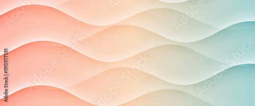 Pastel Color Cream Background. vector. abstract pastel wave background. eps 10, minimalist background